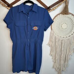 Dickies Blue Women's Romper